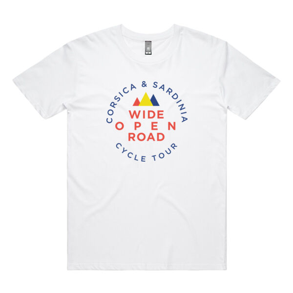 Corsica & Sardinia Cycle Tour Tee - Standard Unisex Thumbnail