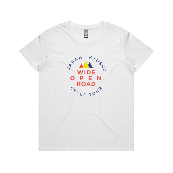 Kyushu Japan Cycle Tour Tee - Women's Crew Neck Thumbnail